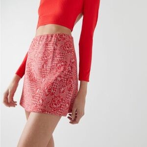 urban outfitters clara a-line knit mini skirt. Size small
